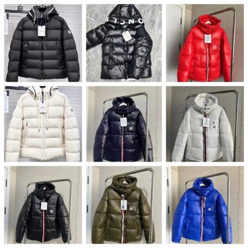 Moncler Maya Puffer Down Jacket Multicolor