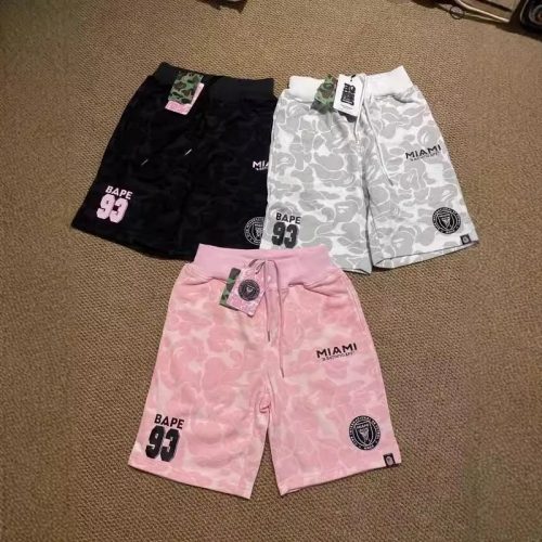 A Bathing Ape BAPE Miami Camo 93 Camouflage Shorts Multicolor