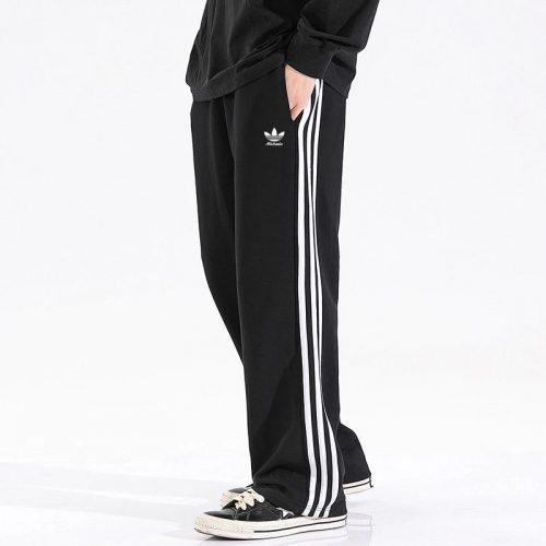Adidas 3-Stripes Track Pants Casual Black
