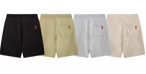 AMI Paris AMI Ami de Coeur casual cotton Shorts Multicolor