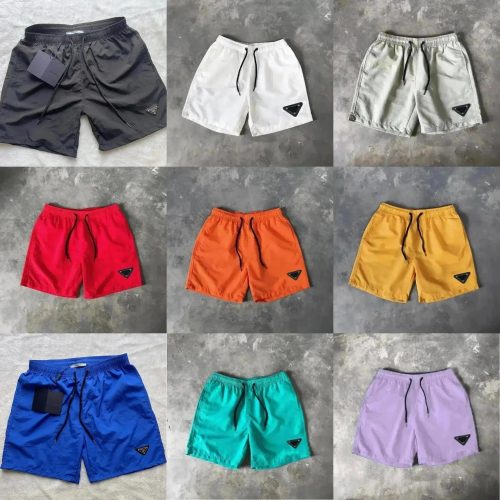 Prada Nylon Casual Swim Shorts Multicolor