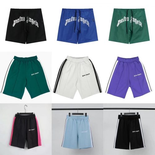 Palm Angels Track Shorts Casual Streetwear Shorts Multicolor