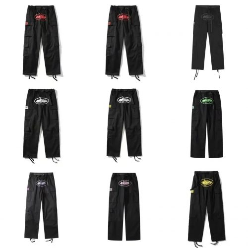 Corteiz Cargo Pants Casual Streetwear Black