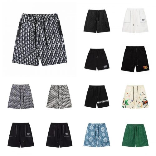Dior Oblique Casual Shorts Multicolor