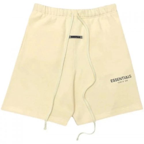 Fear of God Essentials Essentials Sweat Shorts Casual Cotton Shorts Beige