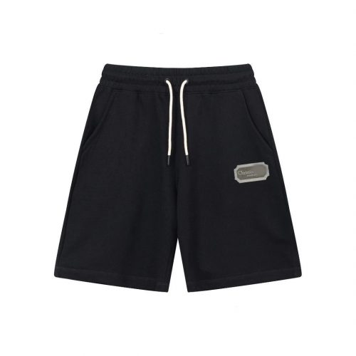 Christian Couture Black Drawstring Casual Shorts Black