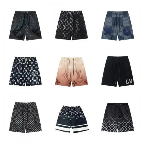 Louis Vuitton LV Monogram Swim Shorts Casual Beachwear Multicolor