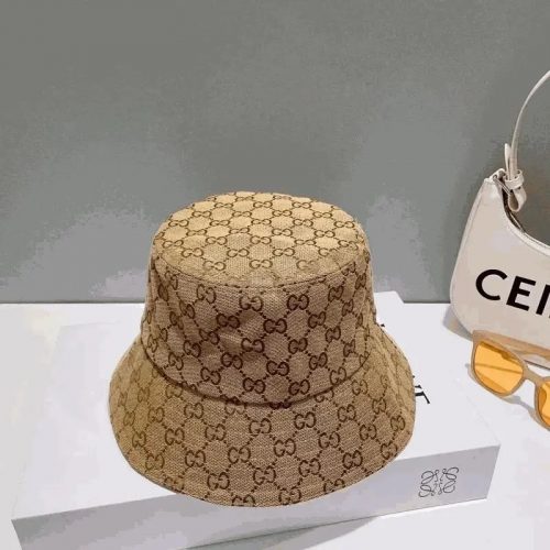 Gucci GG Canvas Bucket Hat Beige