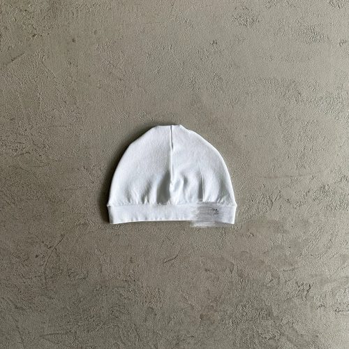 Design Cotton Beanie Minimalist Headwear White