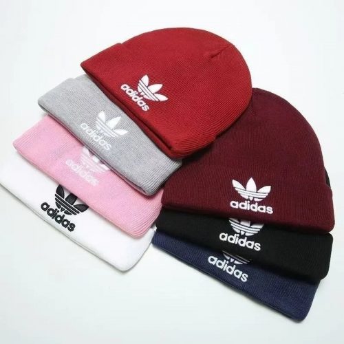 Adidas Trefoil Beanie Knit Hat Multicolor