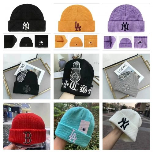 Major League Baseball MLB Knit Beanie Casual Headwear Multicolor