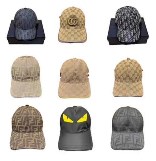 Gucci GG Supreme Baseball Cap Casual Hat Beige
