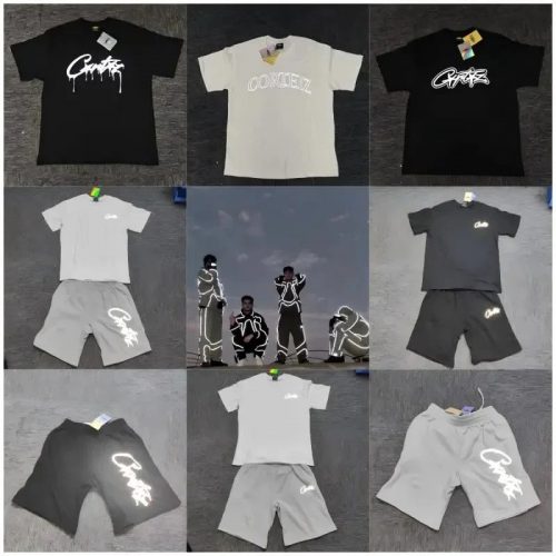 Corteiz Graphic Print Streetwear Matching Set Multicolor