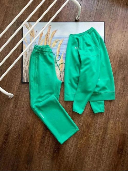 Nike NOCTA Fleece Comfortable Tracksuit Set Green