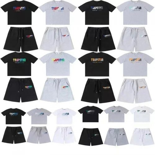 Trapstar Graphic Print Streetwear Matching Set Multicolor