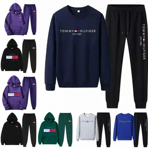 Tommy Hilfiger Est. 1985 Casual Tracksuit Set Multicolor