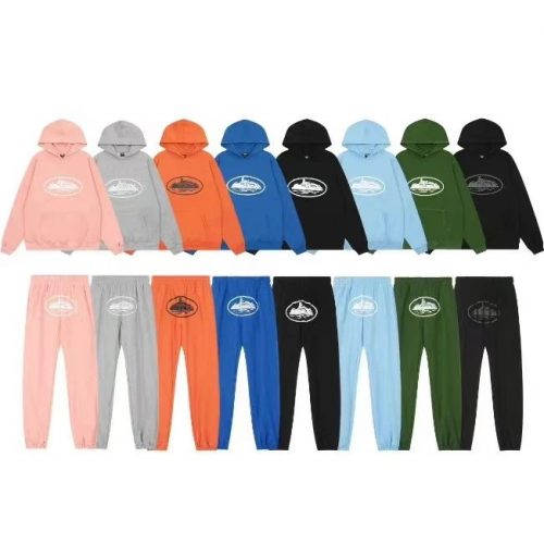 Corteiz Rules The World Casual Tracksuit Set Multicolor