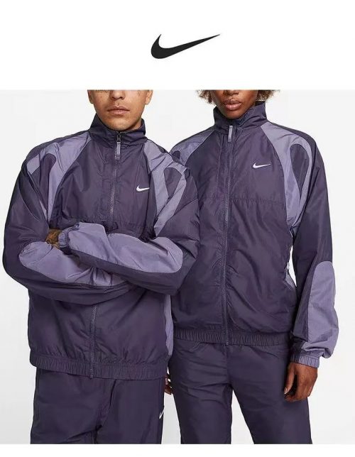 Nike Sportswear Windrunner Athletic Tracksuit Set Purple