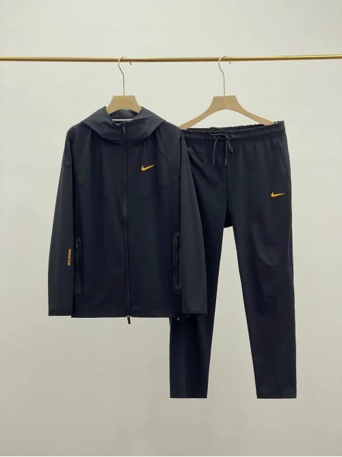 Nike NOCTA Tracksuit Sporty Matching Set Black