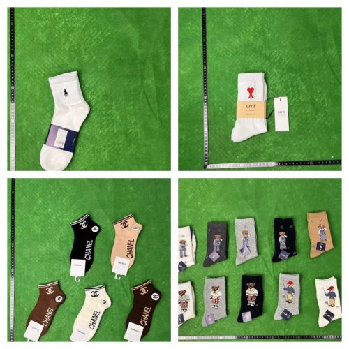 Polo Ralph Lauren Embroidered Pony Ribbed Socks White
