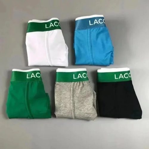 Lacoste Cotton Stretch Boxer Briefs Comfortable Underwear Multicolor