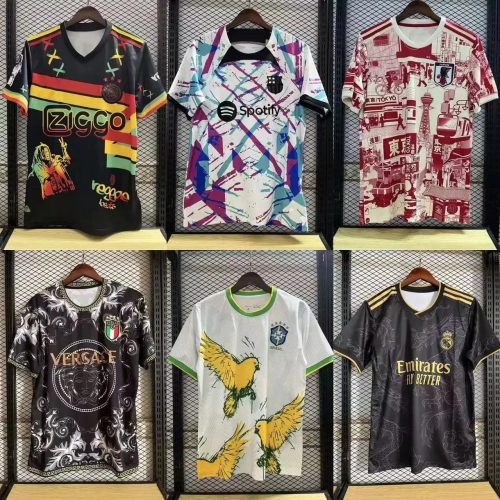 Design Soccer Jersey Collection Graphic Sporty Jersey Multicolor