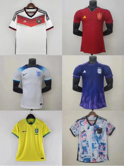 Adidas National Team Soccer Jerseys Graphic Sporty Football Kits Multicolor