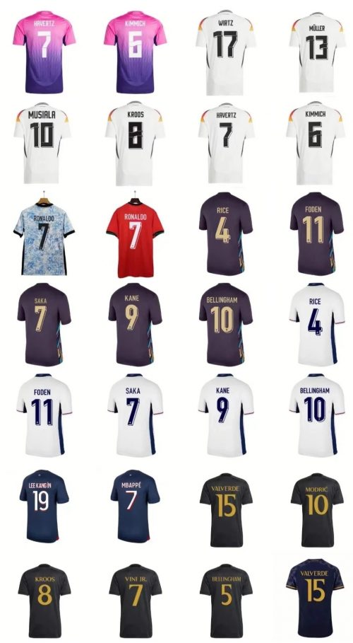 Adidas 2024 Season Football Jerseys Retro Soccer Jersey Multicolor