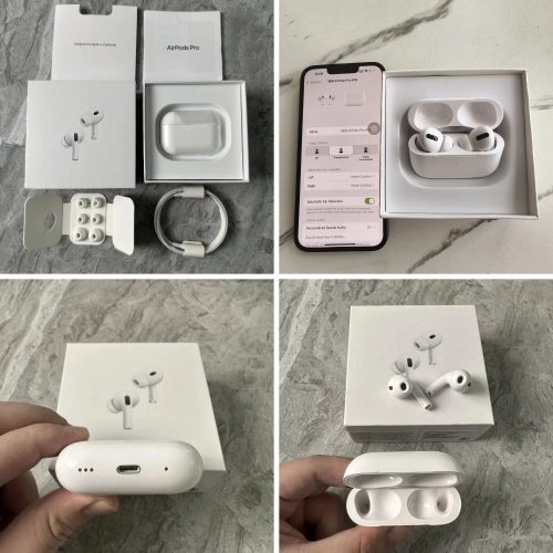 Apple AirPods Pro 2nd Generation Wireless Noise Cancelling Earbuds White
