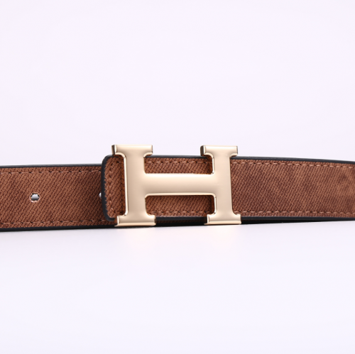 Hermes H Buckle Classic Belt Brown