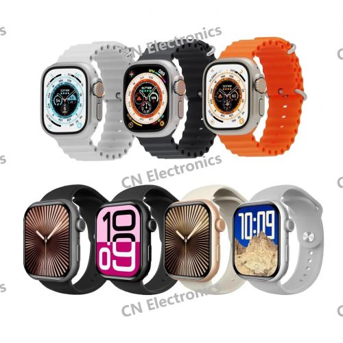 Apple Watch Ultra and Series 9 Smartwatch Digital Wearable Multicolor