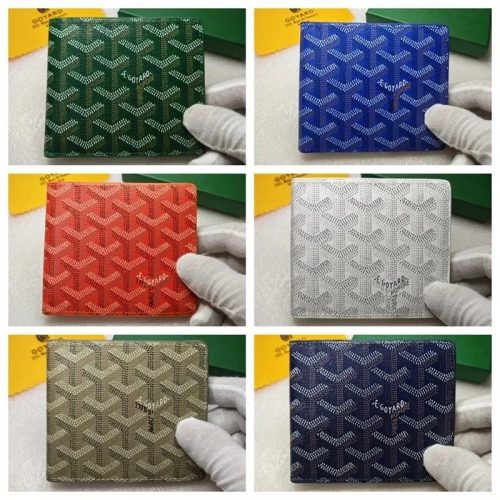 Goyard Victoire Classic Bifold Wallet Multicolor