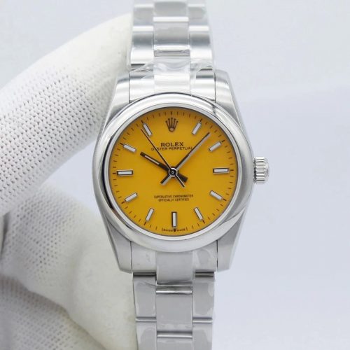 Rolex Oyster Perpetual 31 Luxury Watch Yellow
