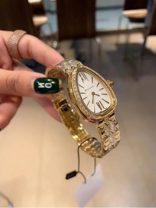 Bvlgari Serpenti Seduttori Diamond Luxury Watch Gold