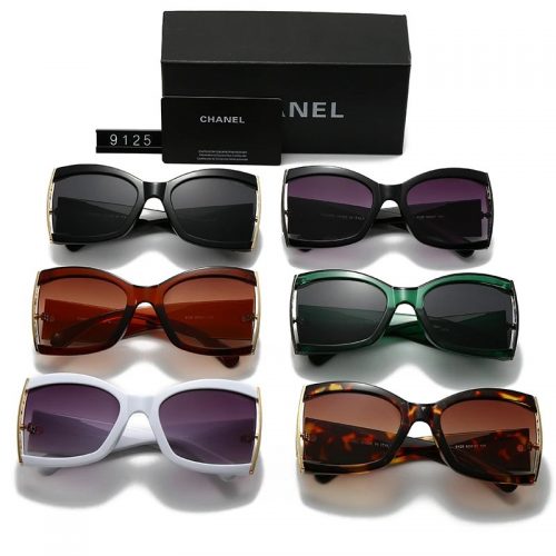 Chanel 9125 Oversized Sunglasses Multicolor
