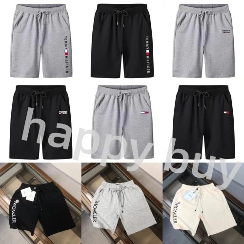 Tommy Hilfiger Logo Print Sweat Shorts Casual Shorts Black and Gray