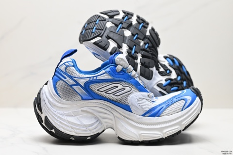 Skechers D'Lites 4.0 Chunky Sneakers Blue and White