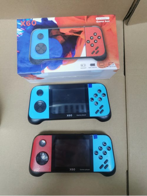 Design X60 Handheld Retro Game Player Console Multicolor