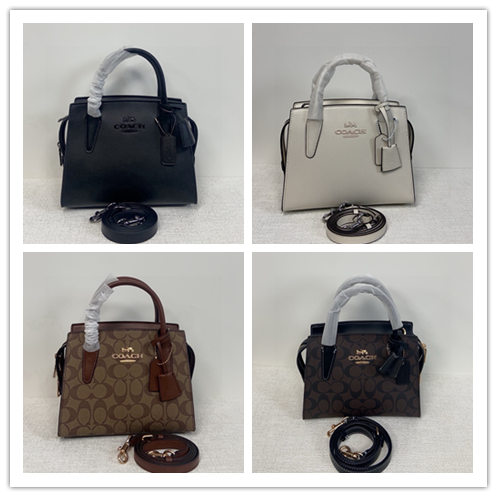 Coach Rowan Satchel Classic Leather Handbag Multicolor
