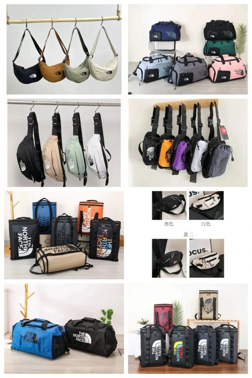 The North Face TNF Base Camp Travel Duffle and Crossbody Bag Collection Multicolor