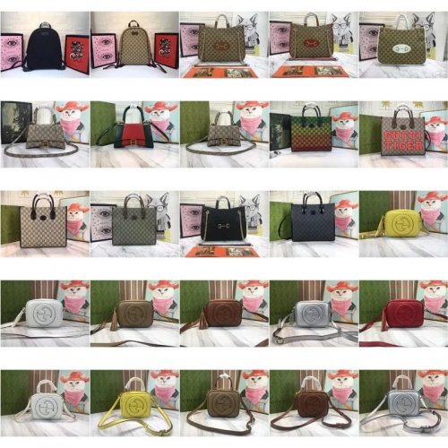Gucci GG Marmont and Horsebit Iconic Handbag Collection Multicolor