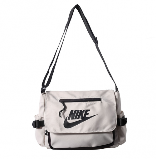Nike Messenger Bag Casual Crossbody Bag Beige