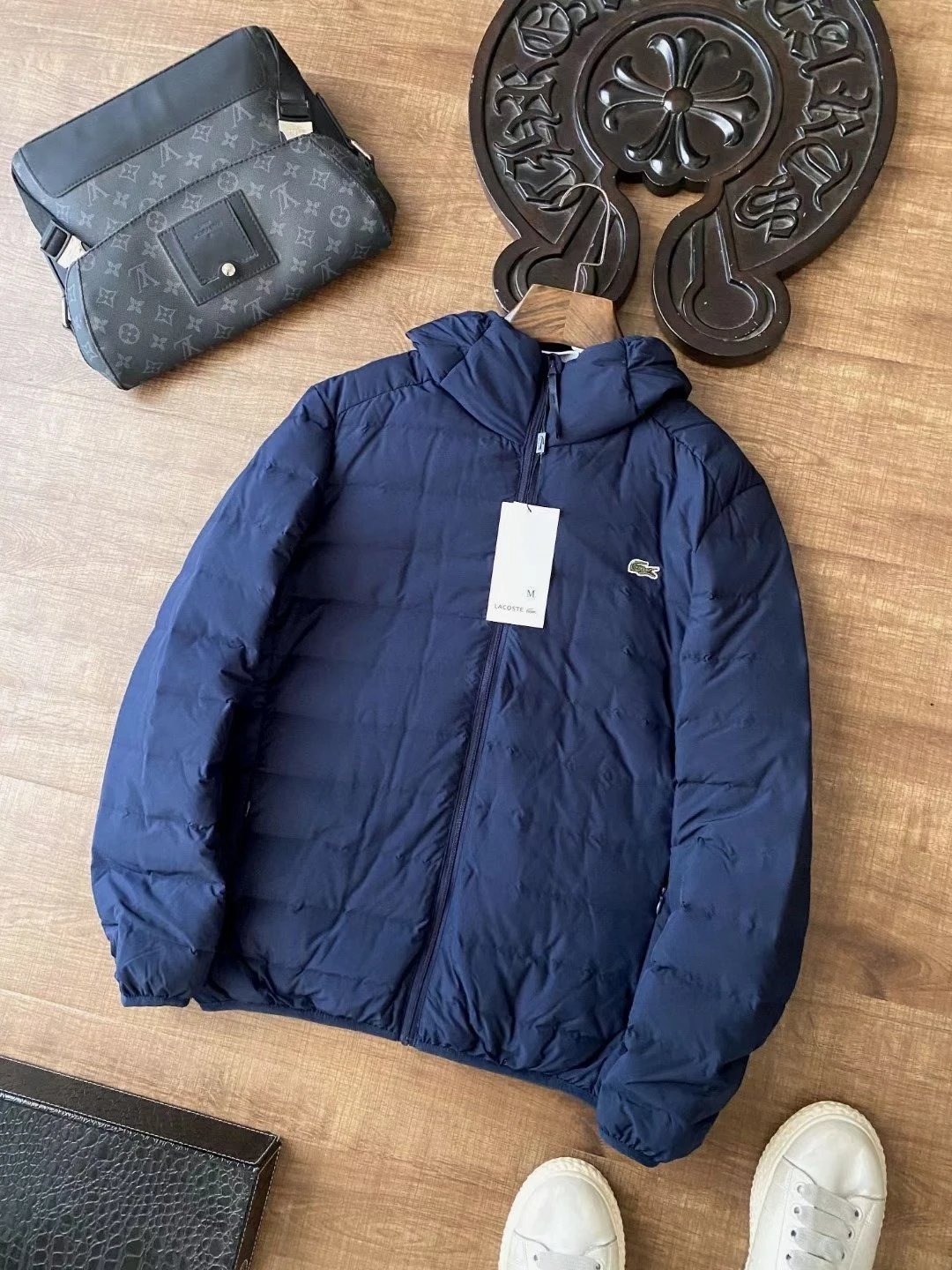 L鳄羽绒服款式2藏青 L鳄羽绒服款式2藏青