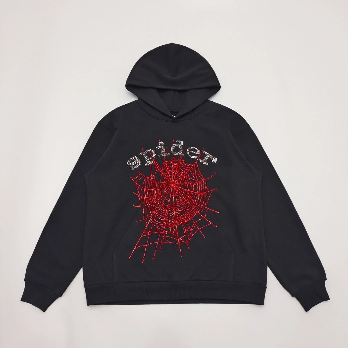OG Rhinestone Logo Hoodie Black OG Rhinestone Logo Hoodie Black