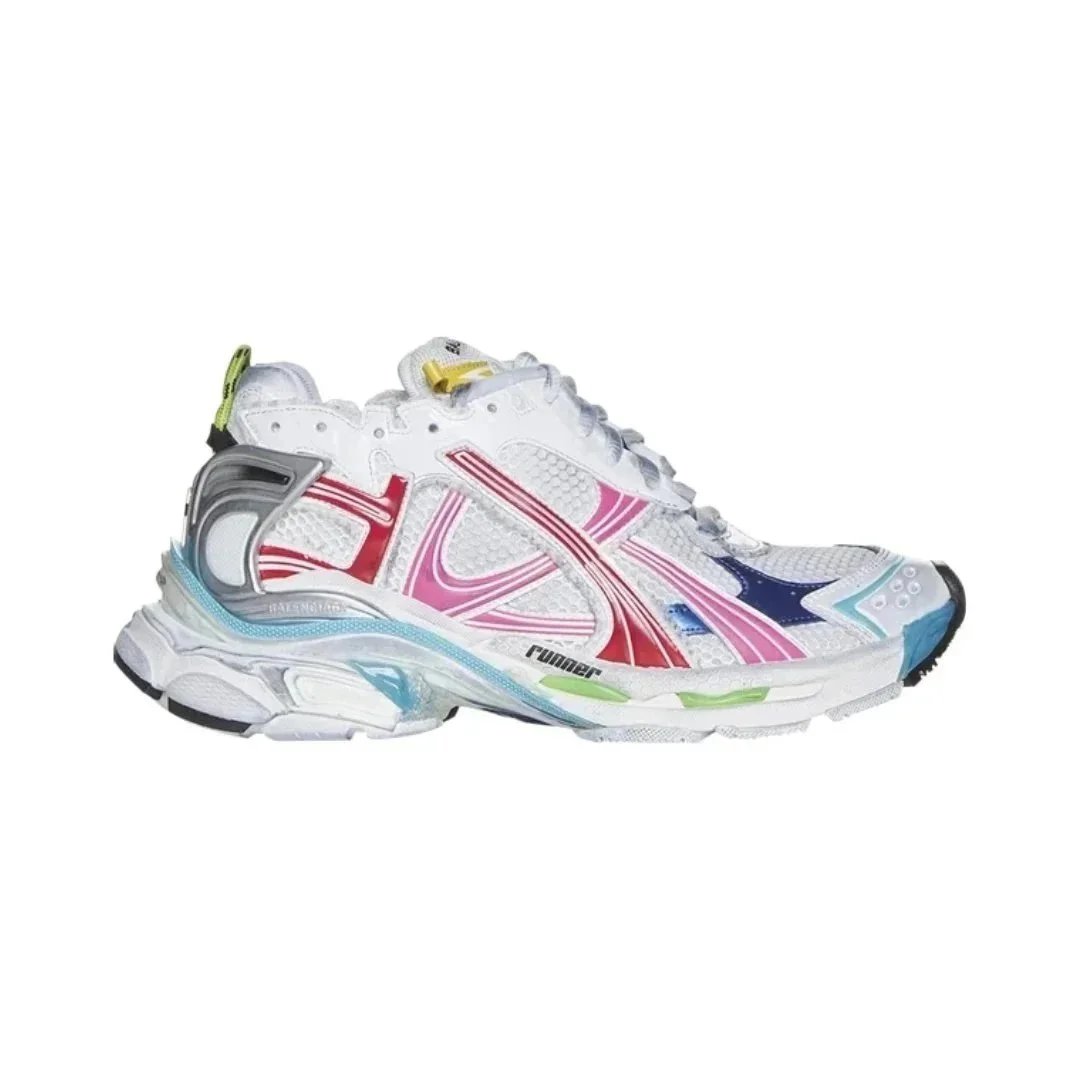 Worn Out - White Multi Color Worn Out - White Multi Color