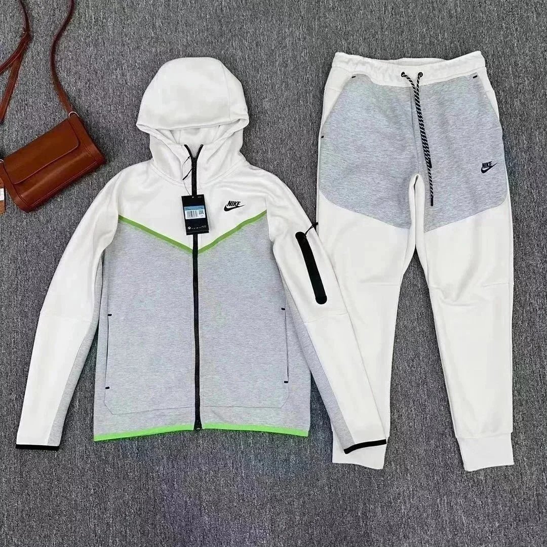灰白绿拼接一套 灰白绿拼接一套