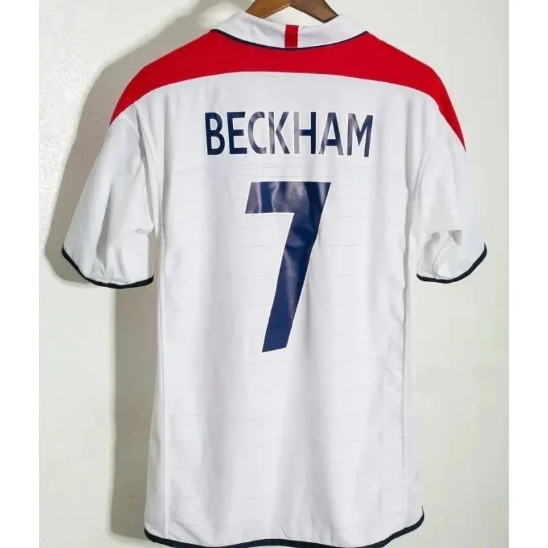 2000英格兰主场 定制印7号贝克汉姆 2000英格兰主场 定制印7号贝克汉姆