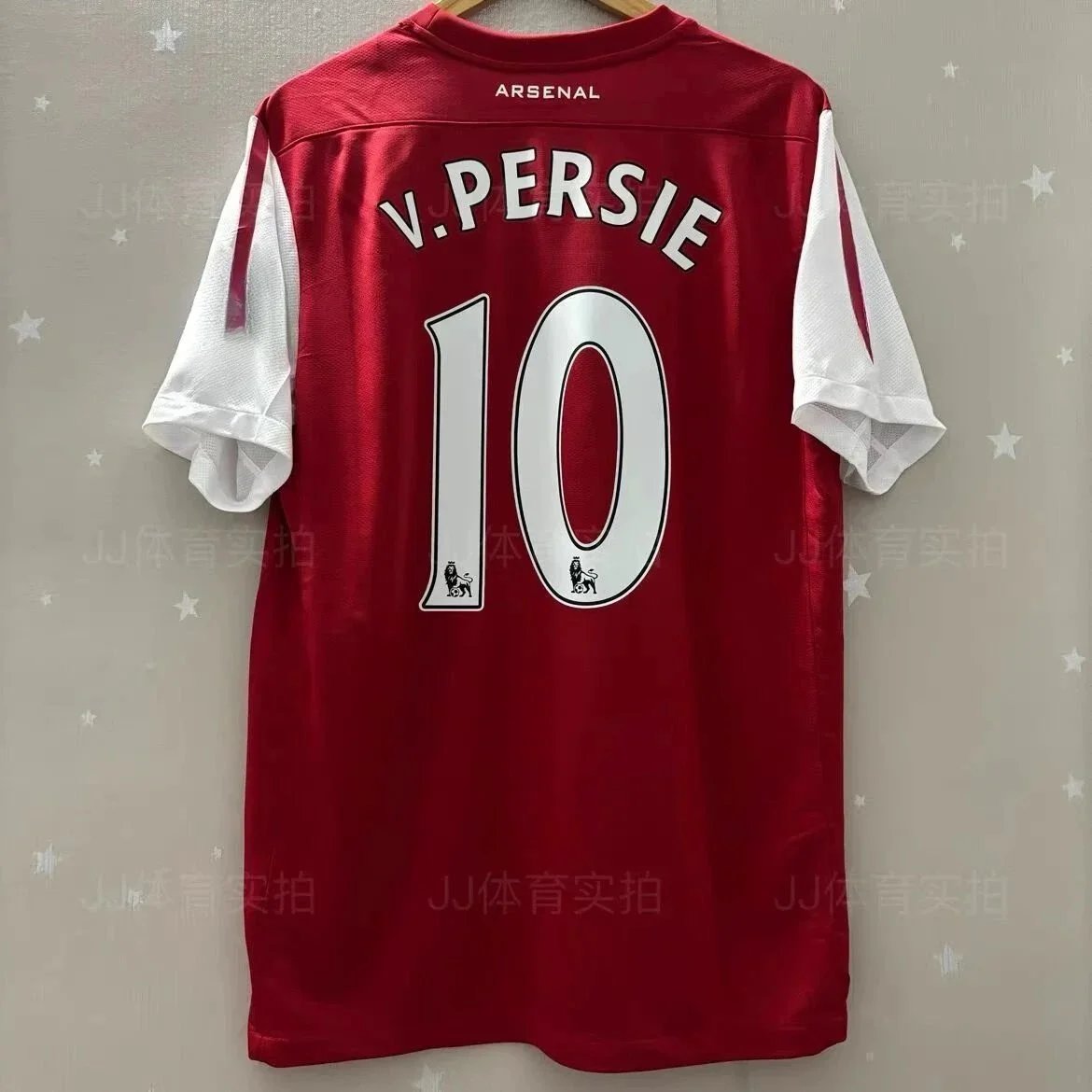 11/12阿森N主场 定制印10号范佩 11/12阿森N主场 定制印10号范佩