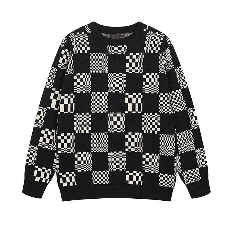 黑色13(黑白棋盘格提花) 黑色13(黑白棋盘格提花)