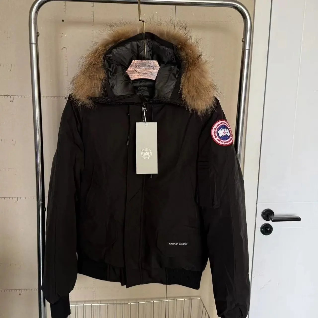Canada goose黑色<70%白绒（羽绒服）